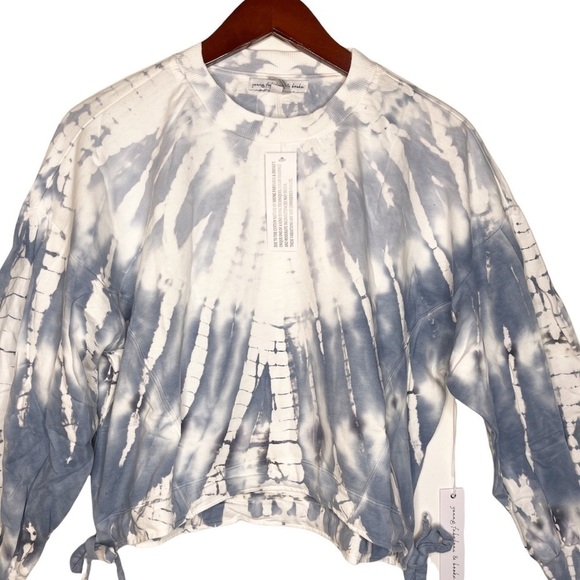 YOUNG FABULOUS & BROKE NWT Saltwater Crew Neck Tie Dye Sweatshirt Size Small - Picture 4 of 14
